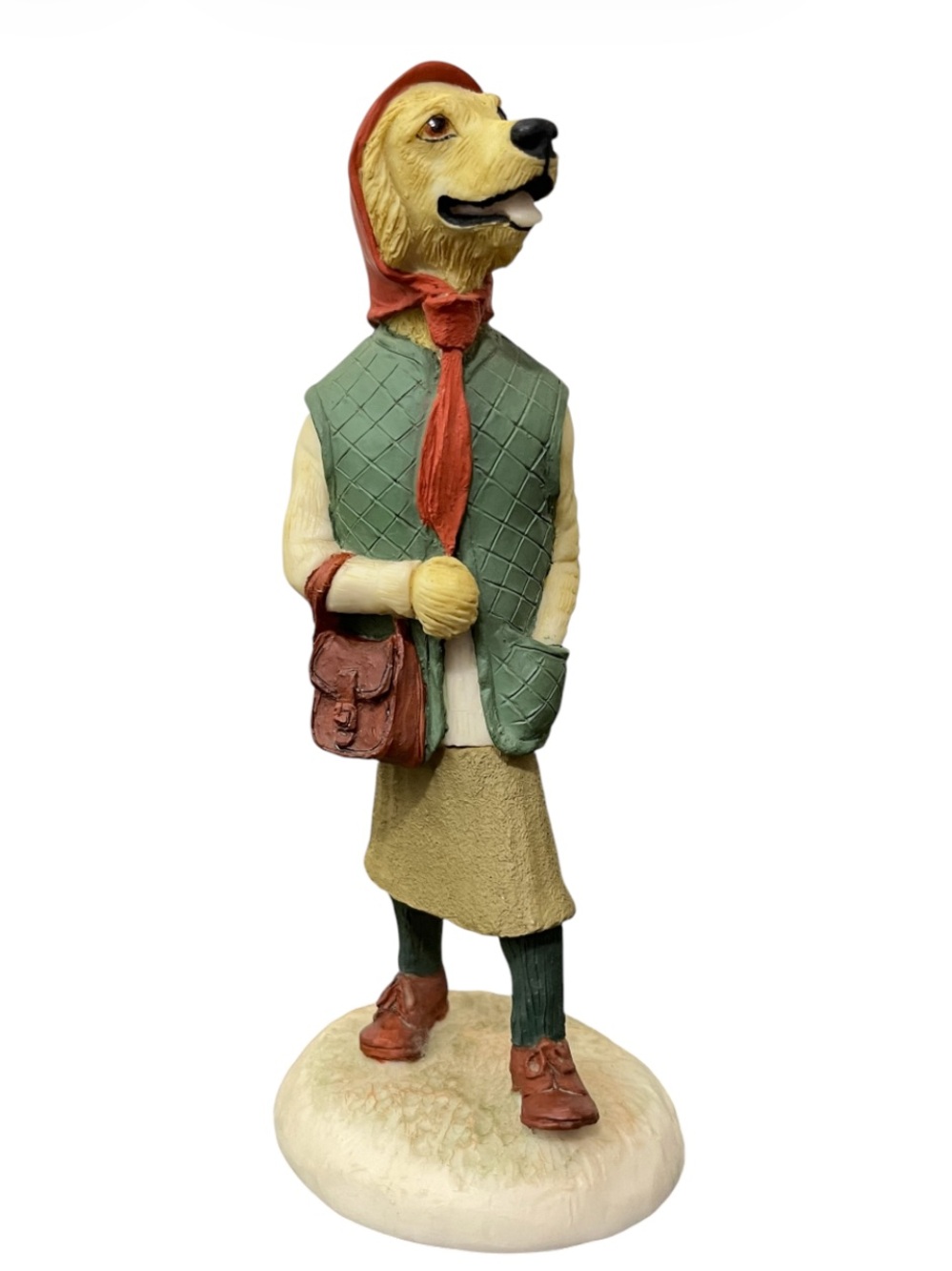 Robert Harrop Country Companions Golden Retriever Figurine
